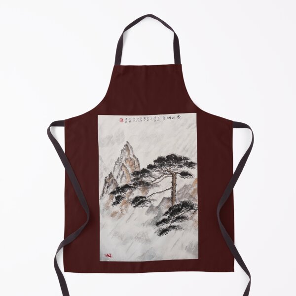 Item preview, Yellow Mountain in Rain designed and sold by Birgit Moldenhauer.