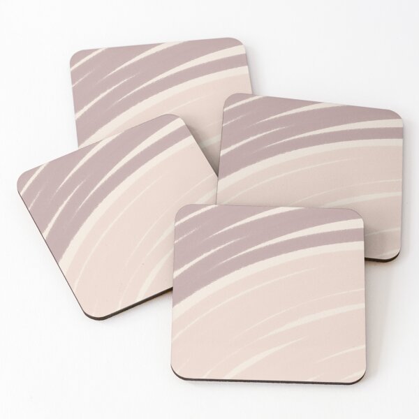 Item preview, Neutral Swirl Wavy Lines Maximalist Pattern Retro Style Cute Aesthetic Light & Dark Mauve designed and sold by scorpiolane.