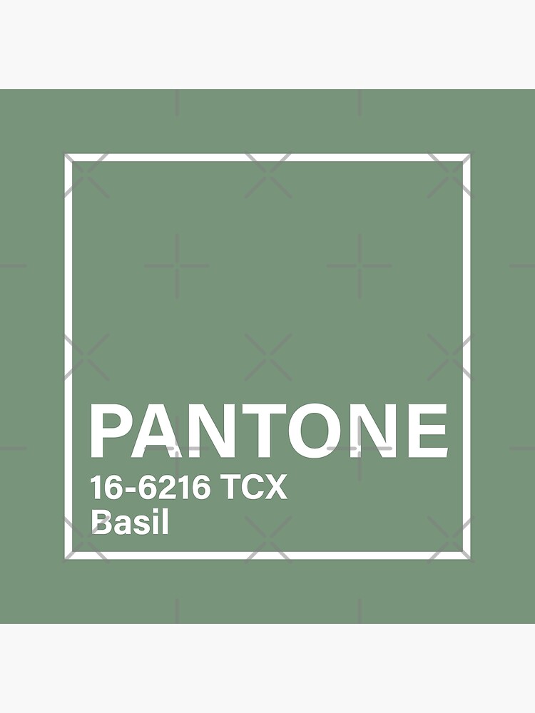 "pantone 166216 TCX Basil" Poster for Sale by Redbubble