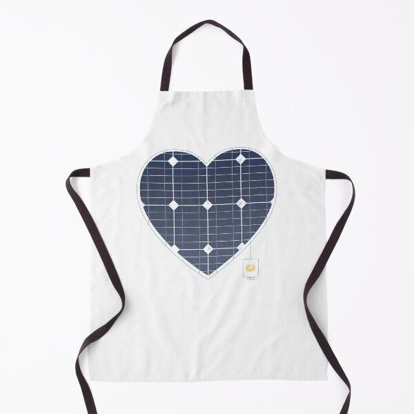 Item preview, SOLAR PANEL POWER HEART SIMPLE designed and sold by Madjack Tees Kiwi SuperStore.
