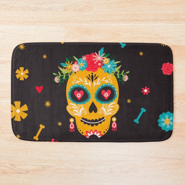 Item preview, Dia de los muertes skull. Mexican Day of the Dead.  designed and sold by CoCoArt-Ua.