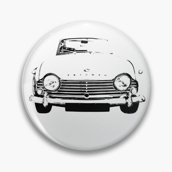 Item preview, Triumph TR4A 1960s British classic car monoblock black designed and sold by soitwouldseem.