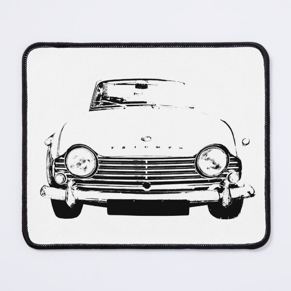 Item preview, Triumph TR4A 1960s British classic car monoblock black designed and sold by soitwouldseem.