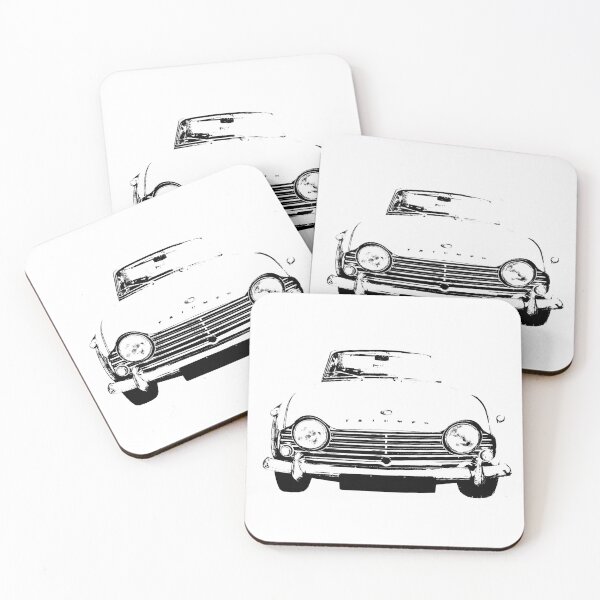 Item preview, Triumph TR4A 1960s British classic car monoblock black designed and sold by soitwouldseem.