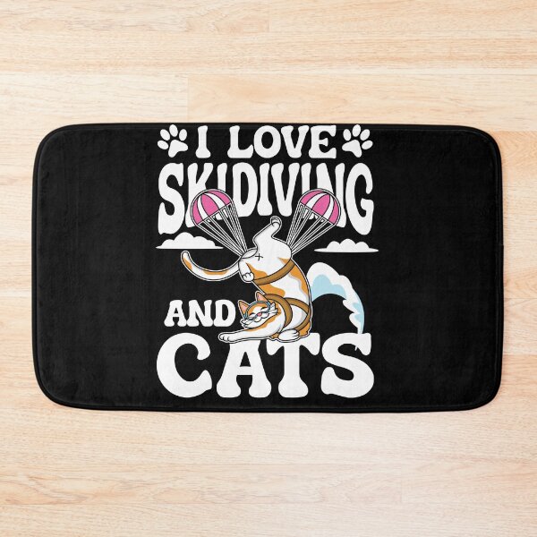Item preview, Skydiving and cats designed and sold by valuestees.
