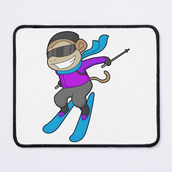 Item preview, Monkey Skier Ski designed and sold by Snabdesign84.