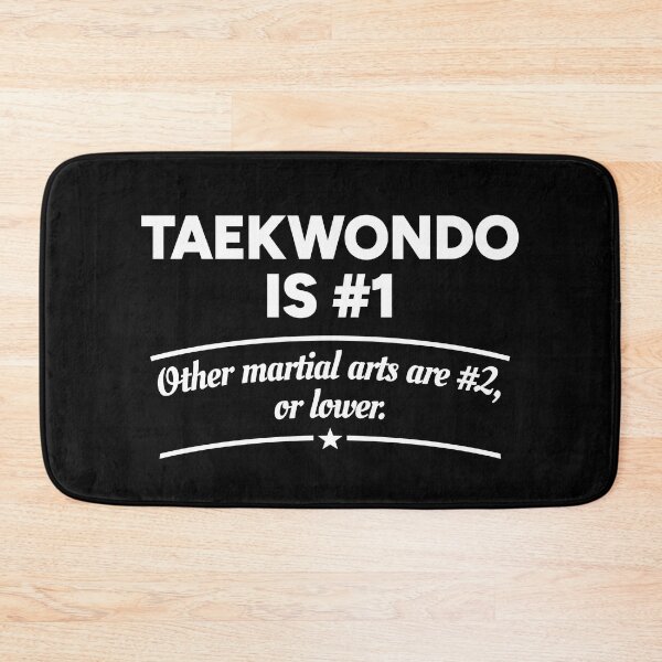 Item preview, Taekwondo is number 1. Other martial arts are number 2, or lower. designed and sold by redacteddesign.