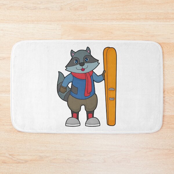 Item preview, Racoon Skier Ski designed and sold by Snabdesign84.