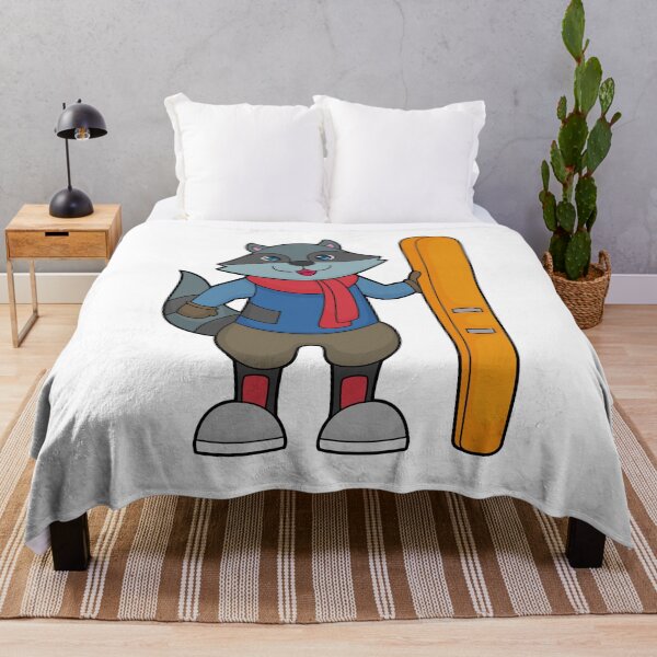 Item preview, Racoon Skier Ski designed and sold by Snabdesign84.