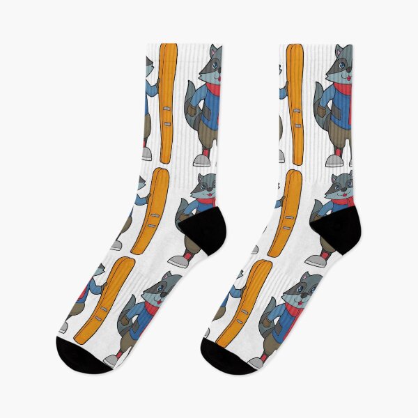 Item preview, Racoon Skier Ski designed and sold by Snabdesign84.