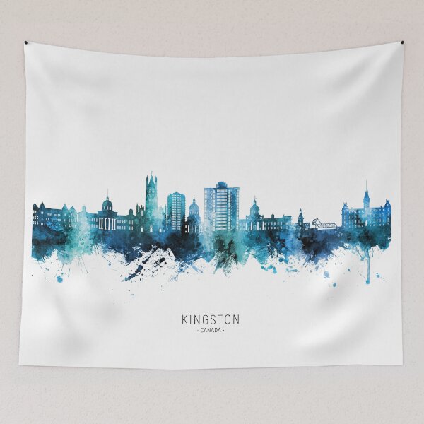 Item preview, Kingston Canada Skyline designed and sold by ArtPrints.
