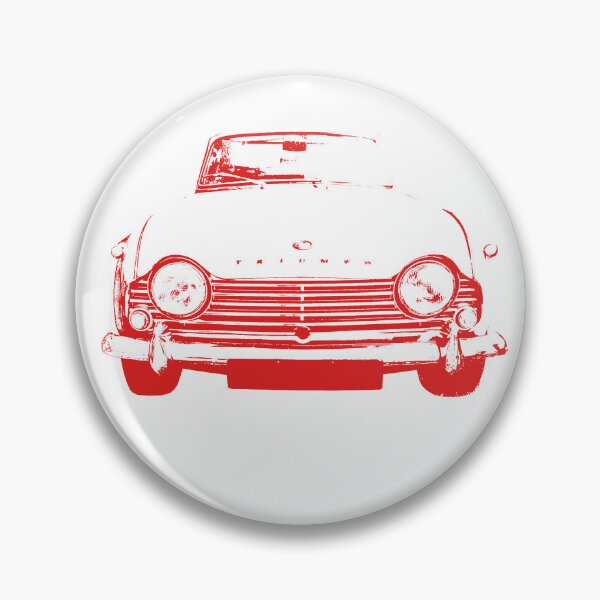 Item preview, Triumph TR4A 1960s British classic car monoblock red designed and sold by soitwouldseem.