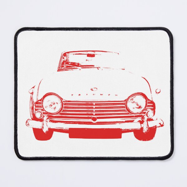 Item preview, Triumph TR4A 1960s British classic car monoblock red designed and sold by soitwouldseem.