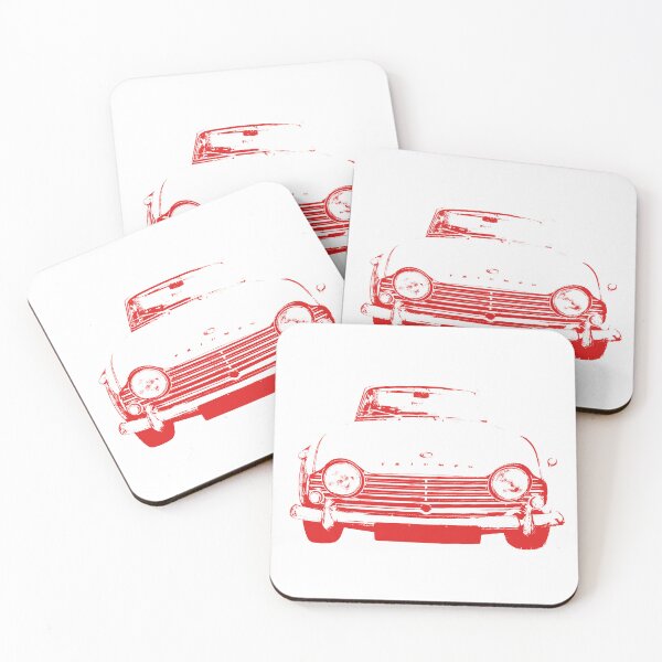 Item preview, Triumph TR4A 1960s British classic car monoblock red designed and sold by soitwouldseem.