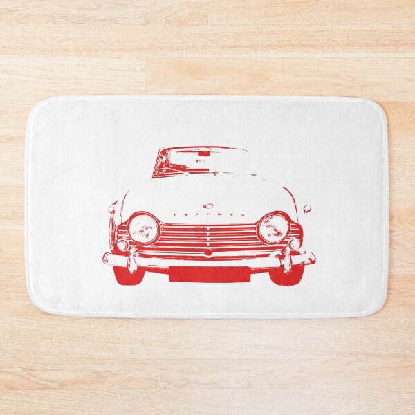 Item preview, Triumph TR4A 1960s British classic car monoblock red designed and sold by soitwouldseem.