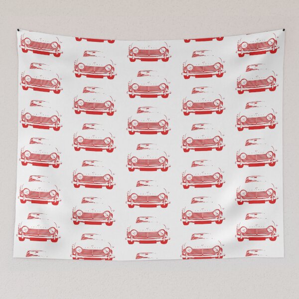 Item preview, Triumph TR4A 1960s British classic car monoblock red designed and sold by soitwouldseem.