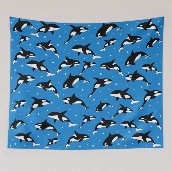 Item preview, Orca Whale Blue Ocean designed and sold by alifart.