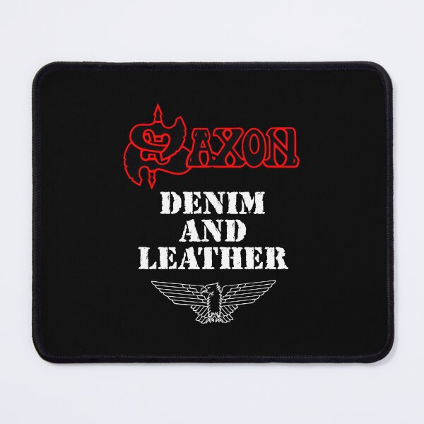 Item preview, Denim and Leather by Saxon - Classic Old School Heavy Metal NWOBHM Classic  designed and sold by nacuguiaj.