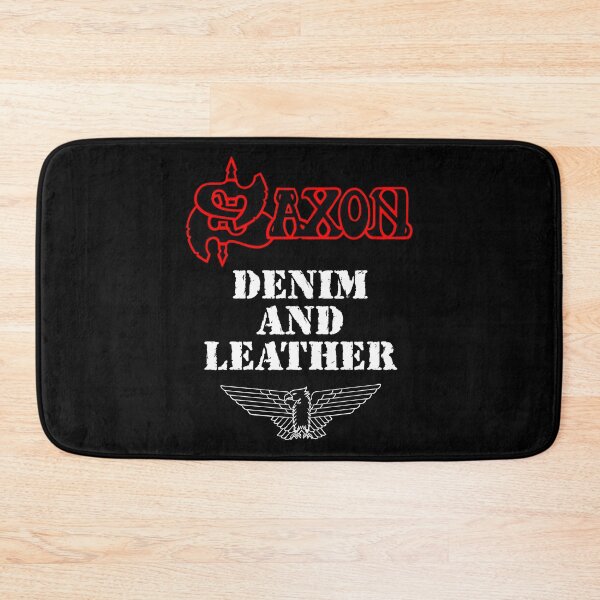 Item preview, Denim and Leather by Saxon - Classic Old School Heavy Metal NWOBHM Classic  designed and sold by nacuguiaj.