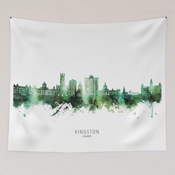 Item preview, Kingston Canada Skyline designed and sold by ArtPrints.