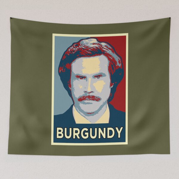 Item preview, Ron Burgundy Portrait Artwork Classic designed and sold by Milani570726.