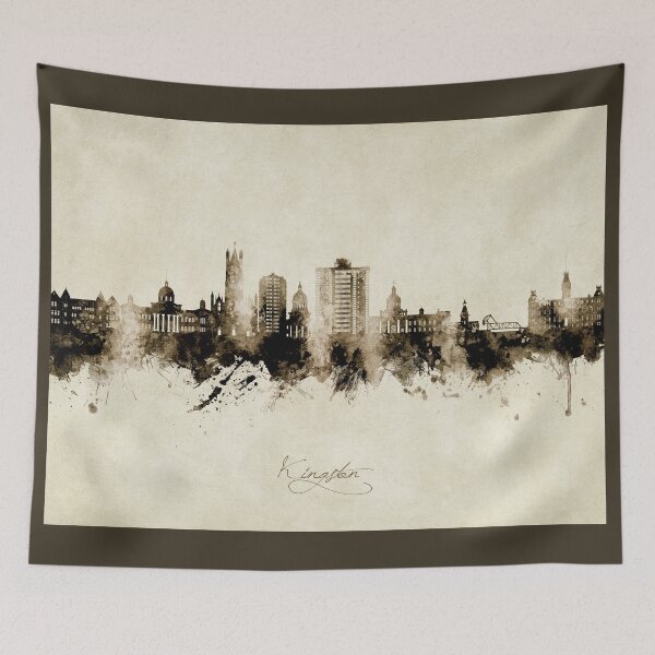 Item preview, Kingston Canada Skyline designed and sold by ArtPrints.