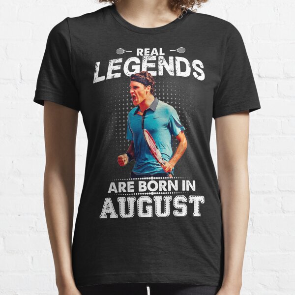 Roger Federer August Legend Tshirt Essential T-Shirt