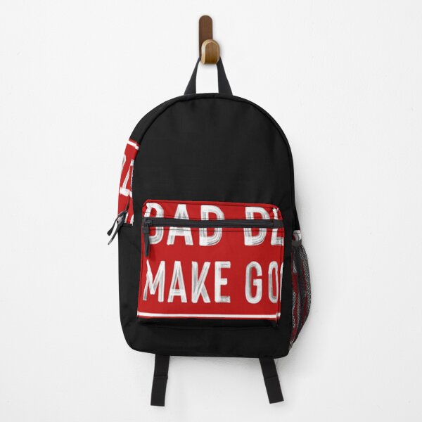 Item preview, Bad Decisions Make Good Stories - Red Patch - Cool Motorcycle Helmet Or Funny Car Bumper designed and sold by GeorgeBelcher.