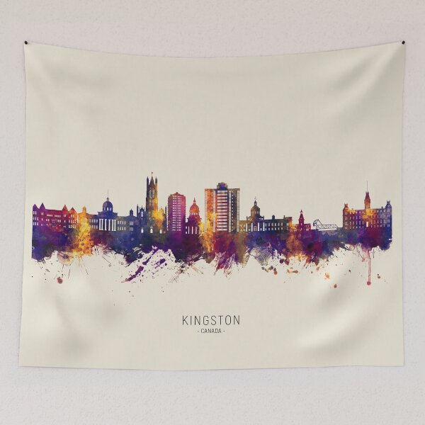 Item preview, Kingston Canada Skyline designed and sold by ArtPrints.