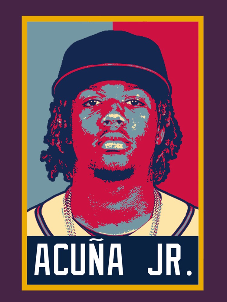 Ronald Acuna Jr 10 Canvas Poster Wall Art Decor Print Picture