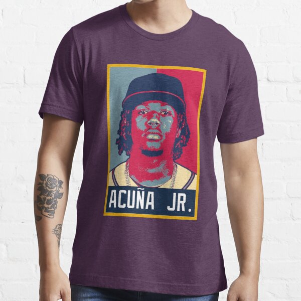 Ronald Acuna Jr. Portrait Artwork Classic T-Shirt - Guineashirt Premium ™  LLC