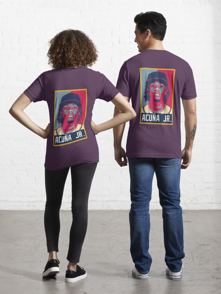 Ronald Acuna Jr. Portrait Artwork Classic T-Shirt - Guineashirt Premium ™  LLC