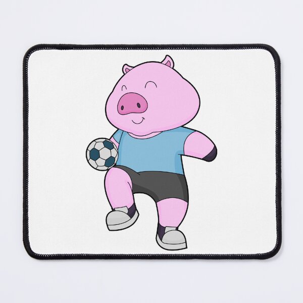 Item preview, Pig Soccer player Soccer designed and sold by Snabdesign84.