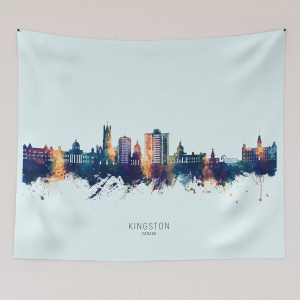 Item preview, Kingston Canada Skyline designed and sold by ArtPrints.