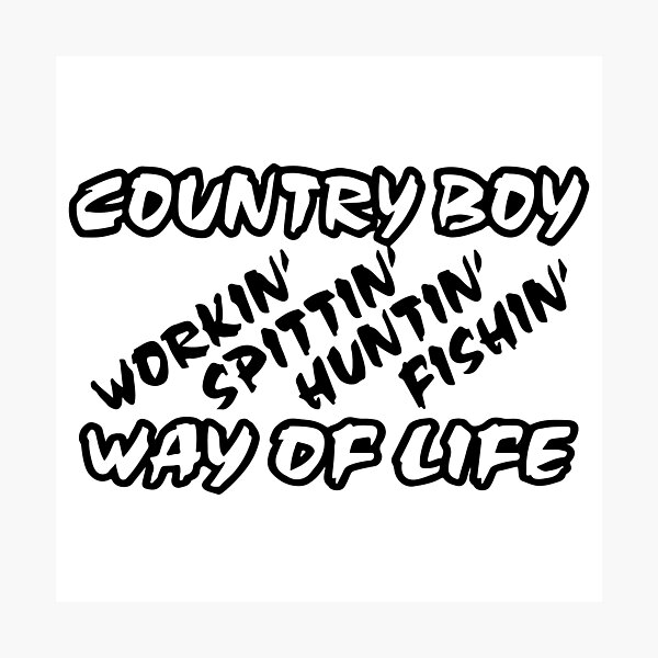 Item preview, Country Way Of Life designed and sold by RhysDonald1.