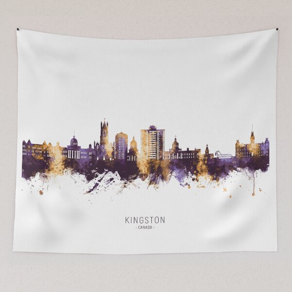Item preview, Kingston Canada Skyline designed and sold by ArtPrints.