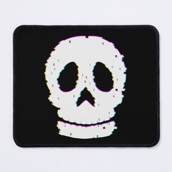 Item preview, Glitch Skull designed and sold by galaxydaydreams.
