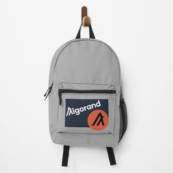 Item preview, Algorand ALGO Crypto Altcoin - Abstract Design Blue-Orange Minimalist Color Palette designed and sold by CryptoMoods.