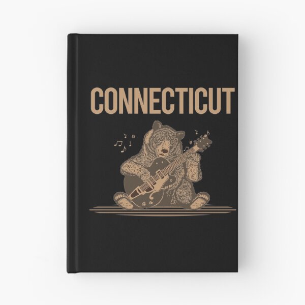 Item preview, Bear With Guitar Connecticut designed and sold by BloodMoneyTwit.