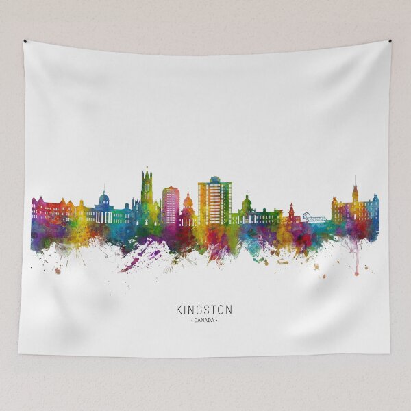 Item preview, Kingston Canada Skyline designed and sold by ArtPrints.