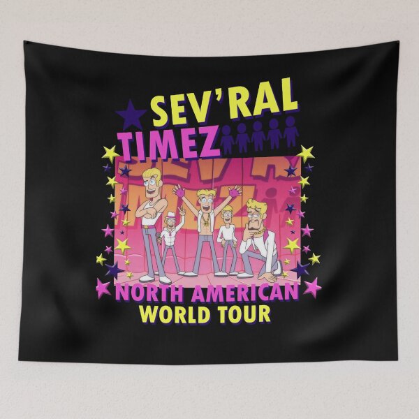 Item preview, Sev'ral timez tour merchandise designed and sold by JAXON-uiw.