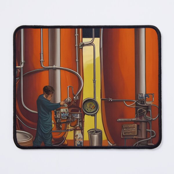 Item preview, Brewer Filling a Keg designed and sold by Jaraz.