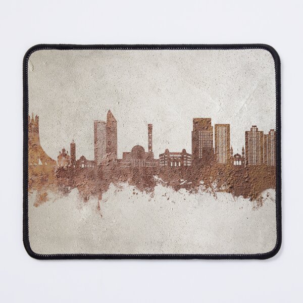 Item preview, Algiers Algeria Skyline designed and sold by ArtPrints.