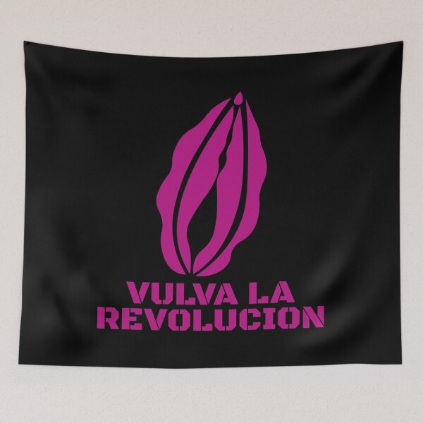 Item preview, Vulva la Revolucion - BLACK designed and sold by PhrasesOfWords.