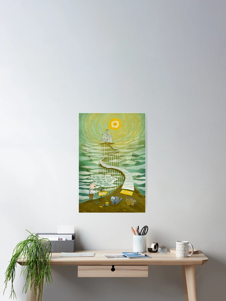 Imagen 2 de 3, Póster con la obra Hogar, diseñada y vendida por Ruta.