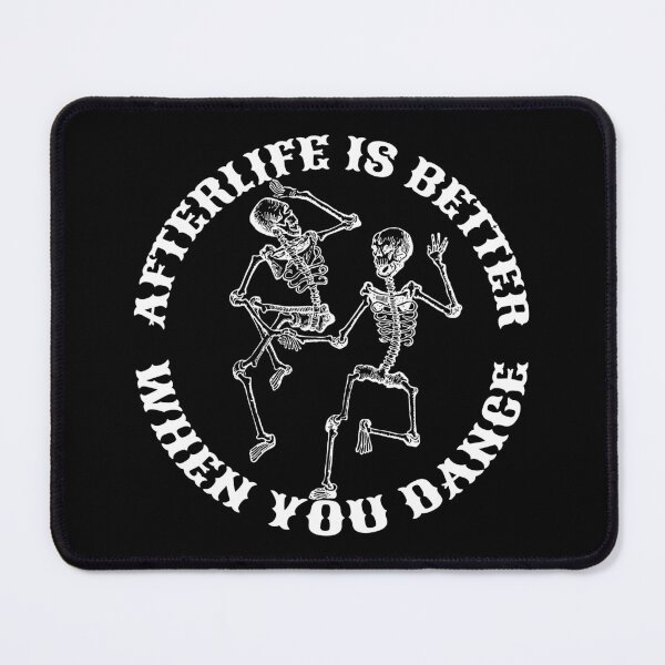 Item preview, Afterlife Is Better When You Dance, Cool Dancing Skeletons designed and sold by TrulyEpoque.