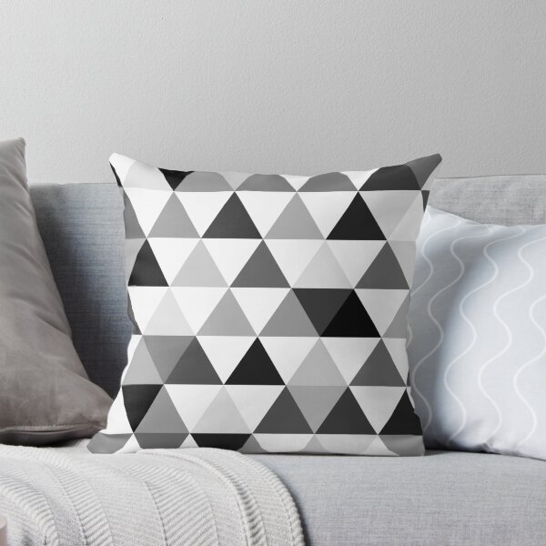 Item preview, Triangles in black, grey and white designed and sold by F Designs.