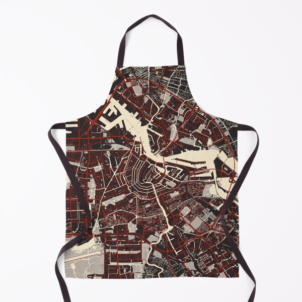 Item preview, Amsterdam City Map of Netherlands - Vector designed and sold by deMAP.
