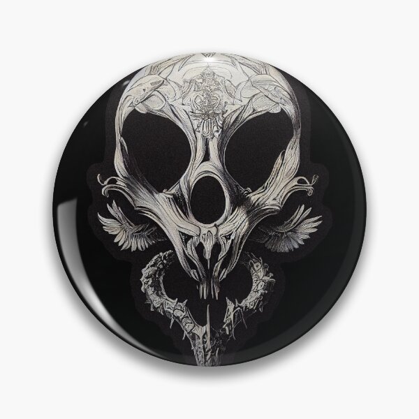 Item preview, Book of Skulls: Illustration #717. Imaginary Raven Skull Antique Lithograph. Anatomic Art designed and sold by Åveline Dvorak.