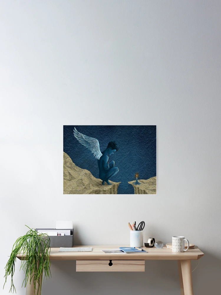 Thumbnail 2 of 3, Poster, Angel designed and sold by Ruta.